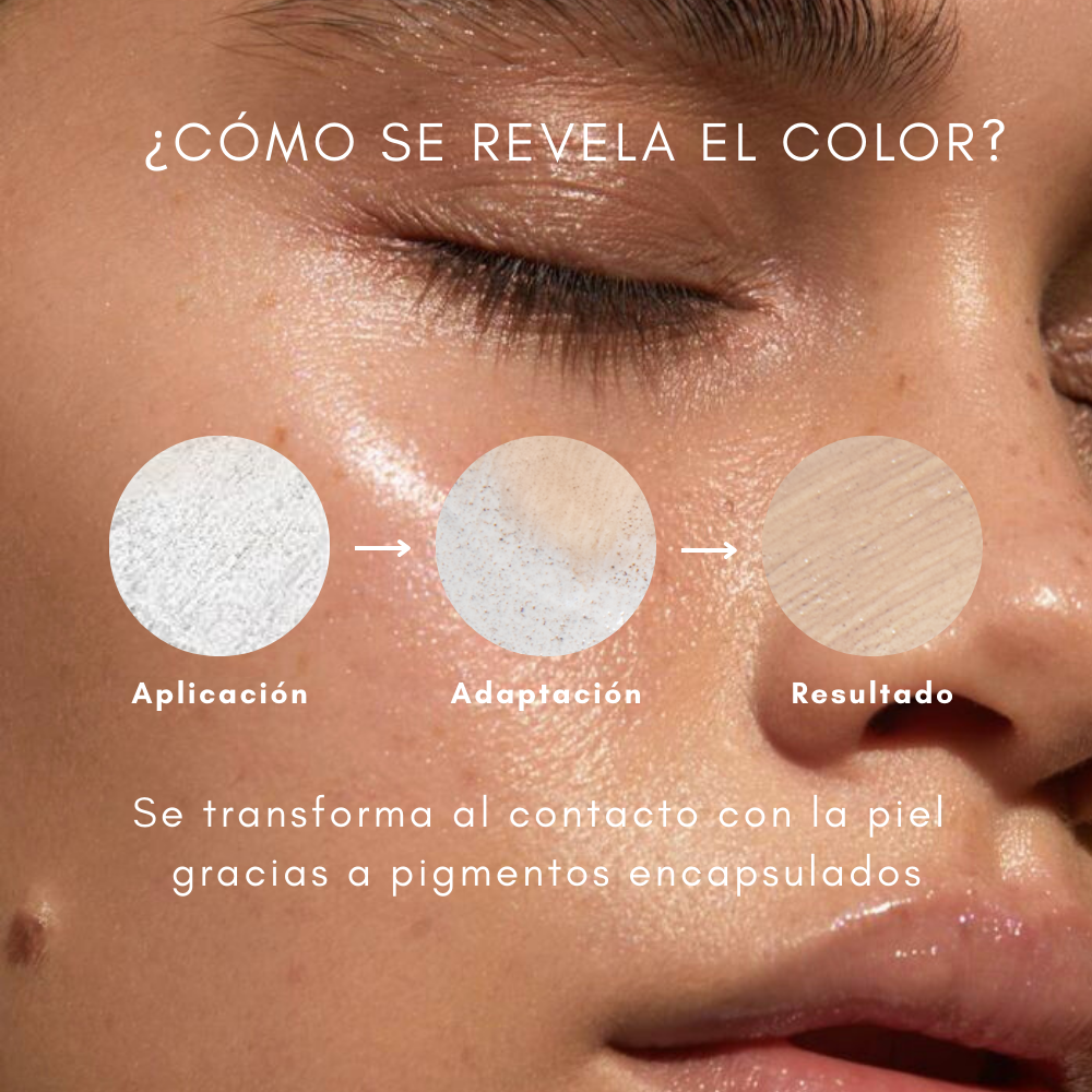 PerfectTone | Base de maquillaje adaptativa & efecto filtro con brocha integrada
