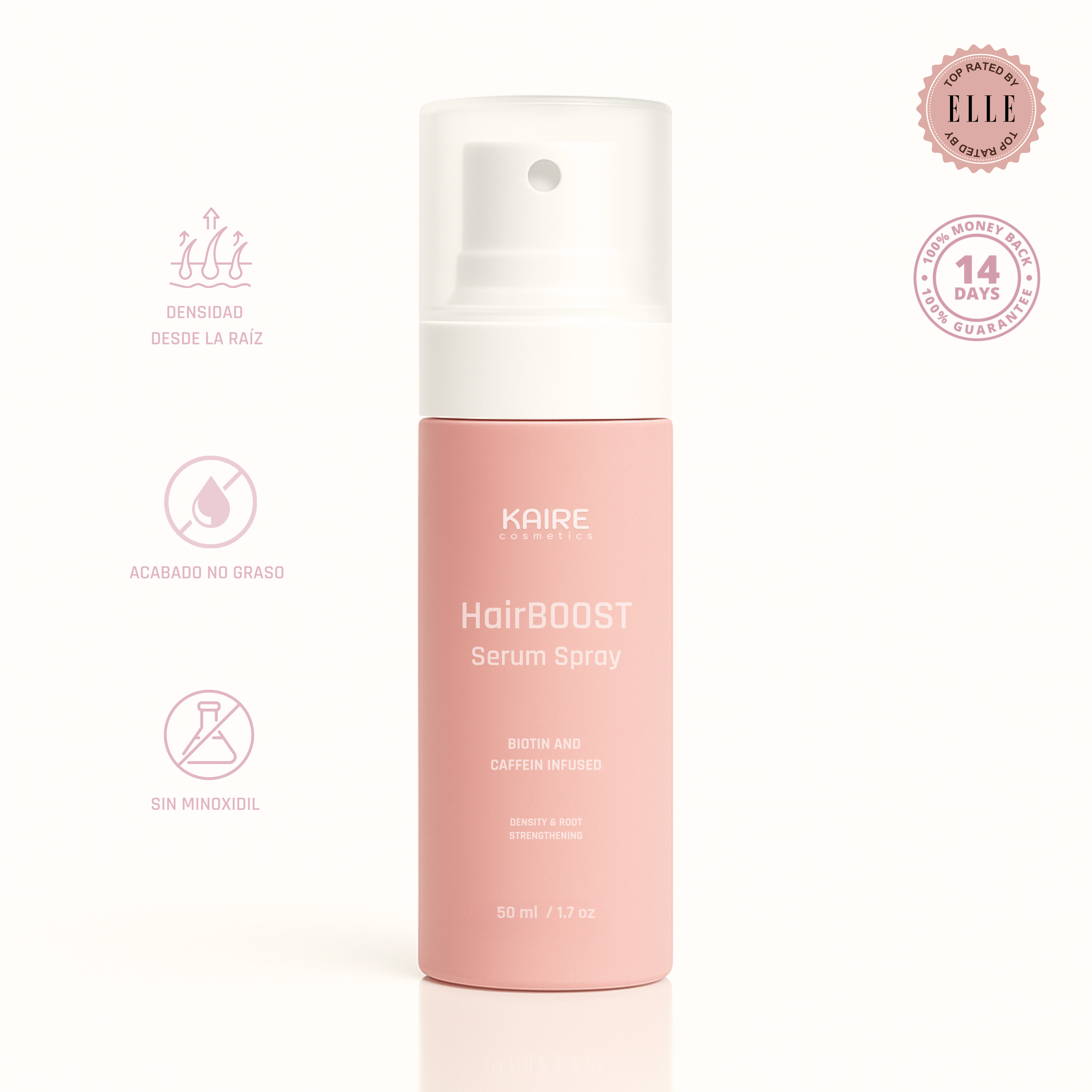 HairBOOST Serum Spray | Densidad y fortaleza capilar