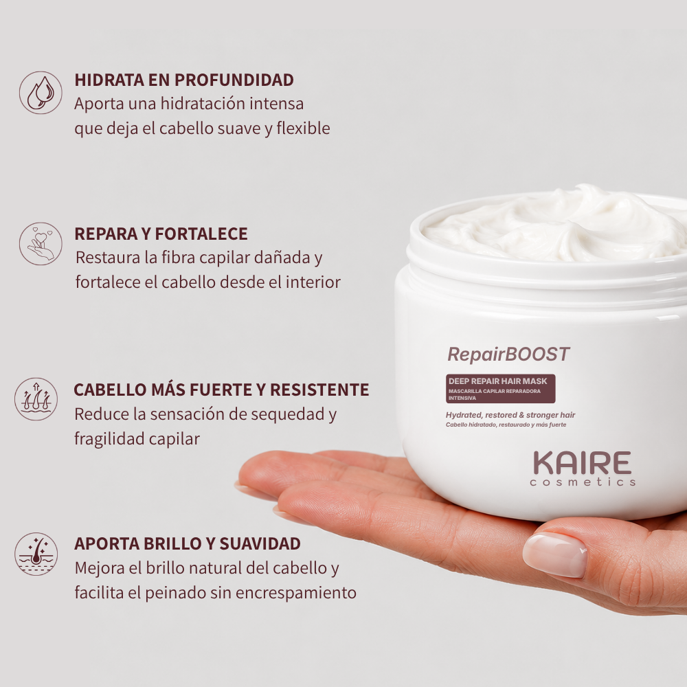 RepairBOOST | Mascarilla capilar reparadora intensiva