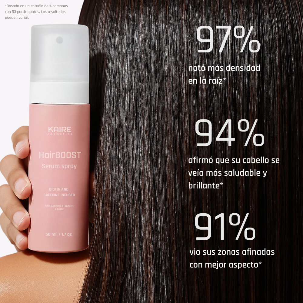 HairBOOST Serum spray | Crecimiento acelerado y brillo intenso