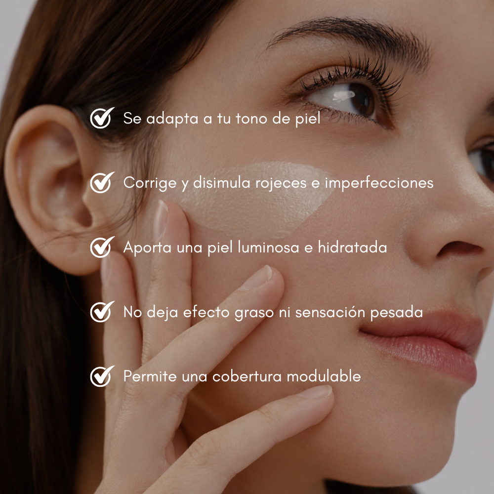 PerfectTone | Base de maquillaje adaptativa & efecto filtro con brocha integrada