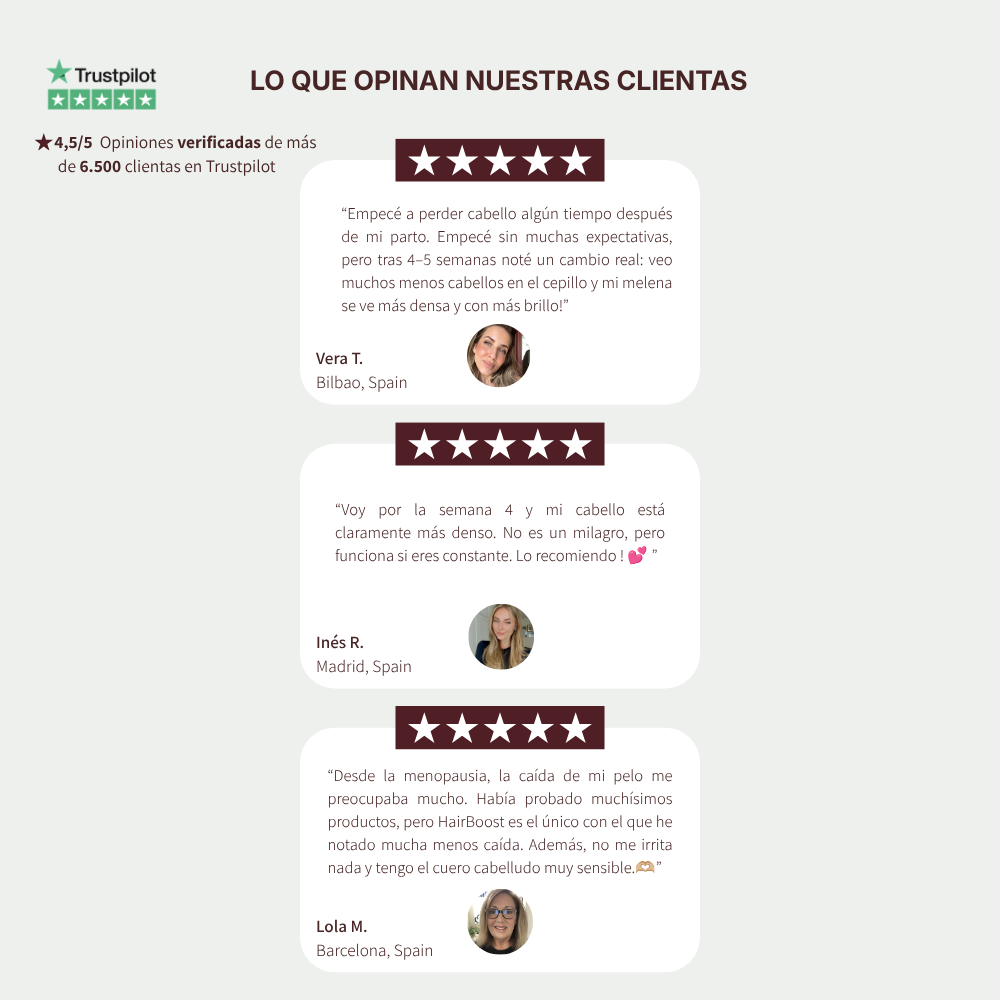 HairBOOST sérum capilar | ANTICAÍDA & FORTALECIMIENTO CAPILAR