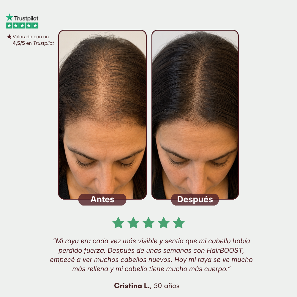 HairBOOST sérum capilar | ANTICAÍDA & FORTALECIMIENTO CAPILAR