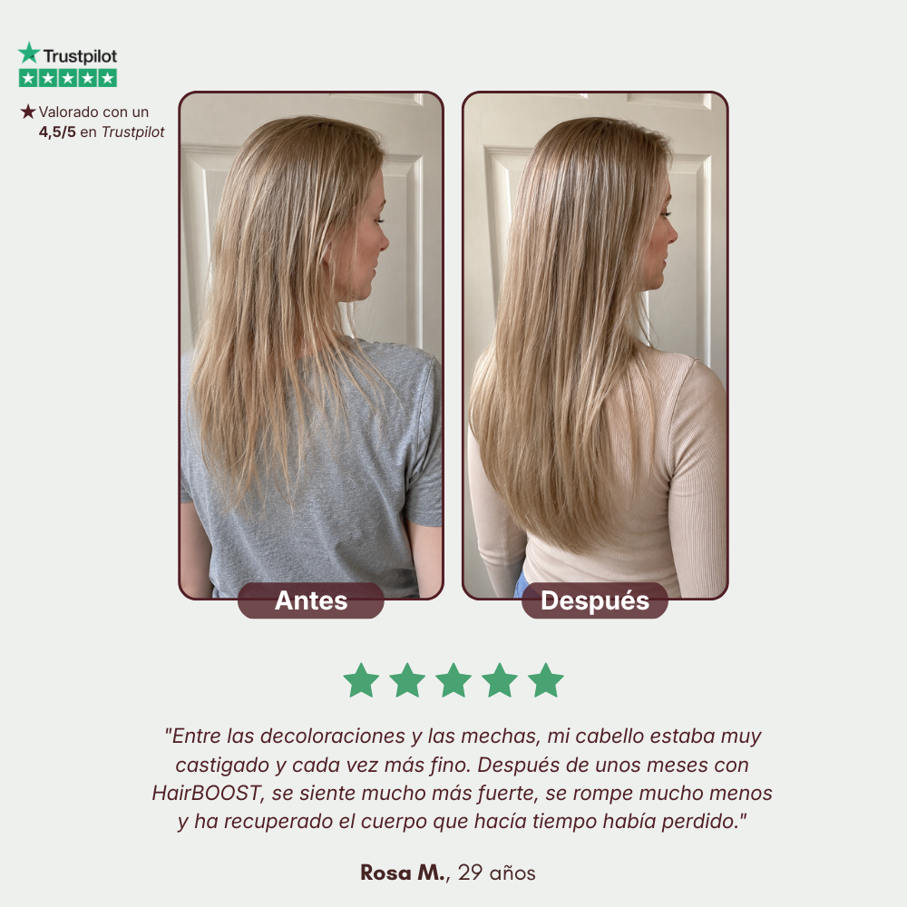 HairBOOST sérum capilar | ANTICAÍDA & FORTALECIMIENTO CAPILAR