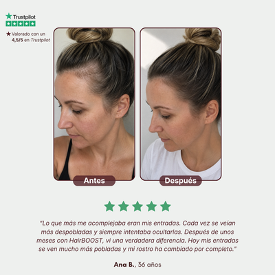 HairBOOST sérum capilar | ANTICAÍDA & FORTALECIMIENTO CAPILAR