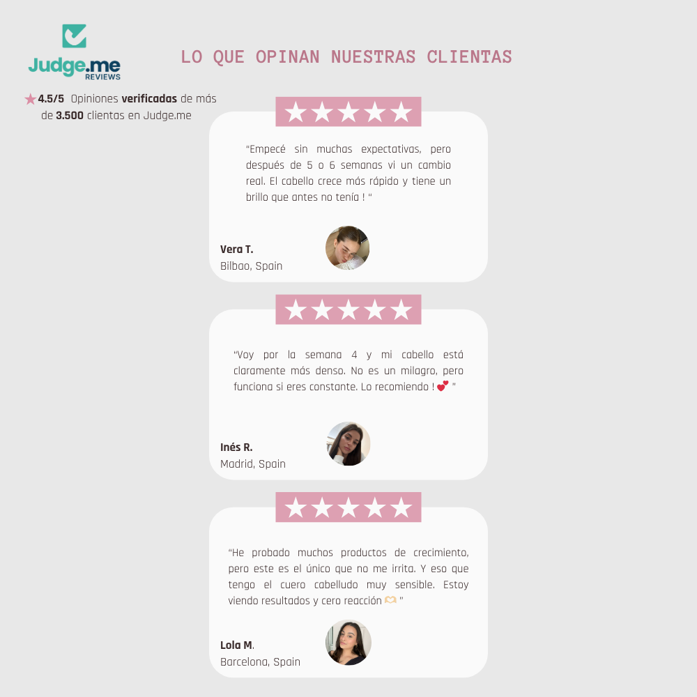 HairBOOST Serum Spray | Densidad y crecimiento visible en 4 semanas