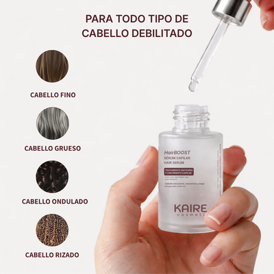 HairBOOST Sérum capilar | Tratamiento anticaída y crecimiento capilar