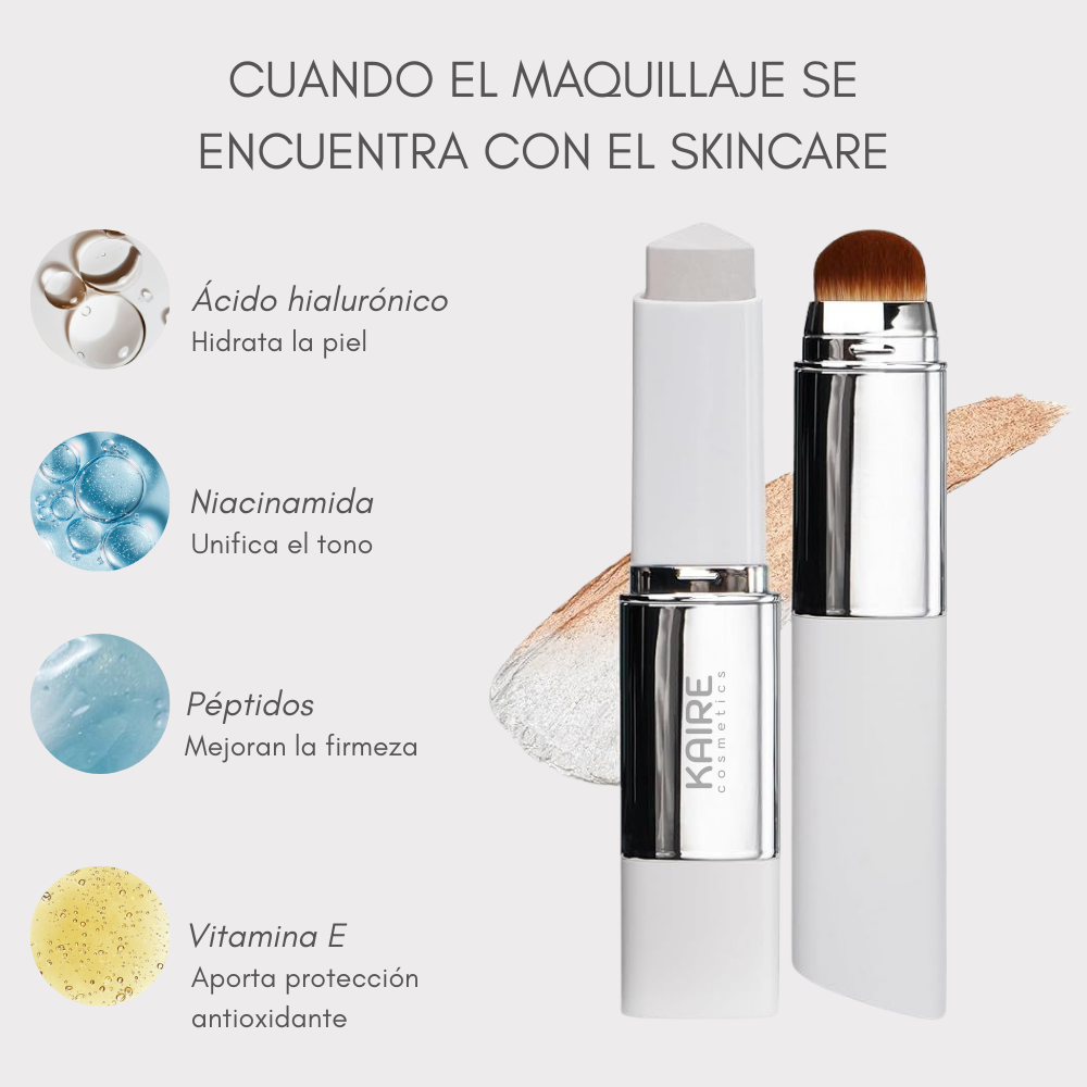PerfectTone | Base de maquillaje adaptativa & efecto filtro con brocha integrada