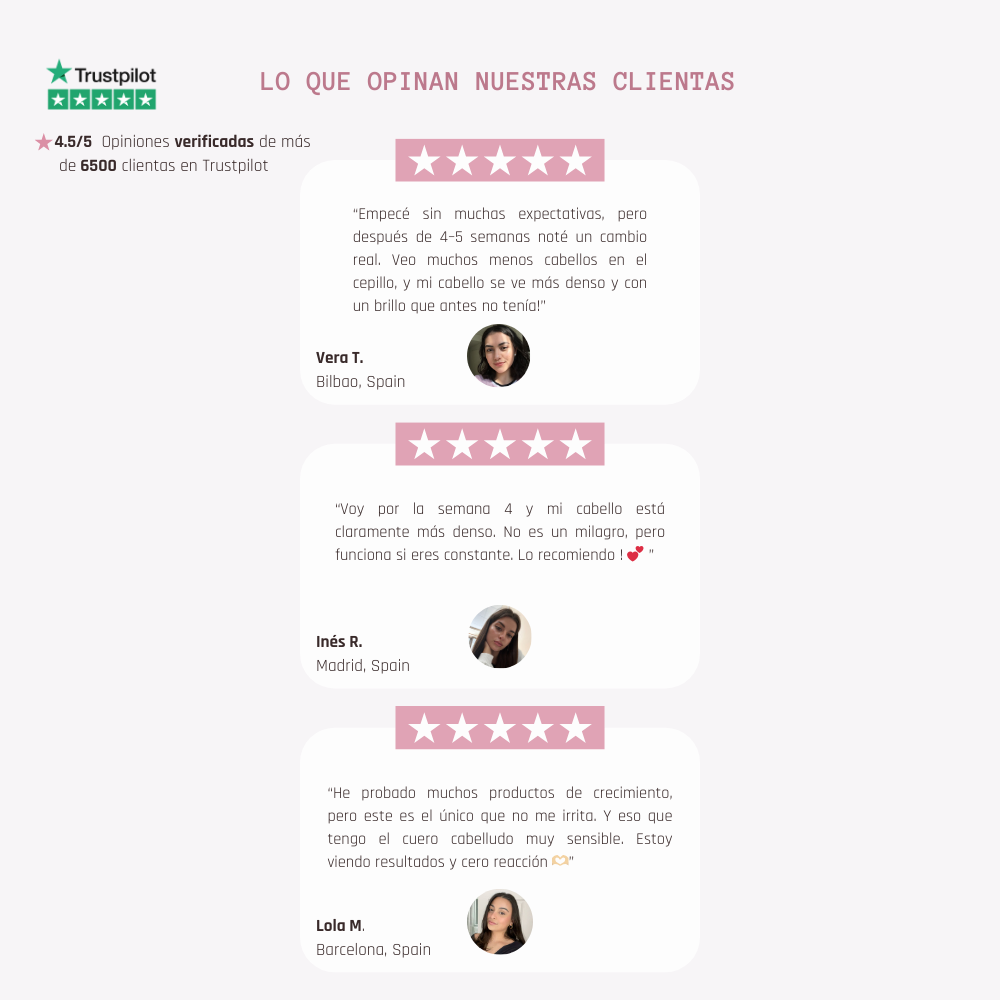 HairBOOST Serum spray | Crecimiento acelerado y brillo intenso