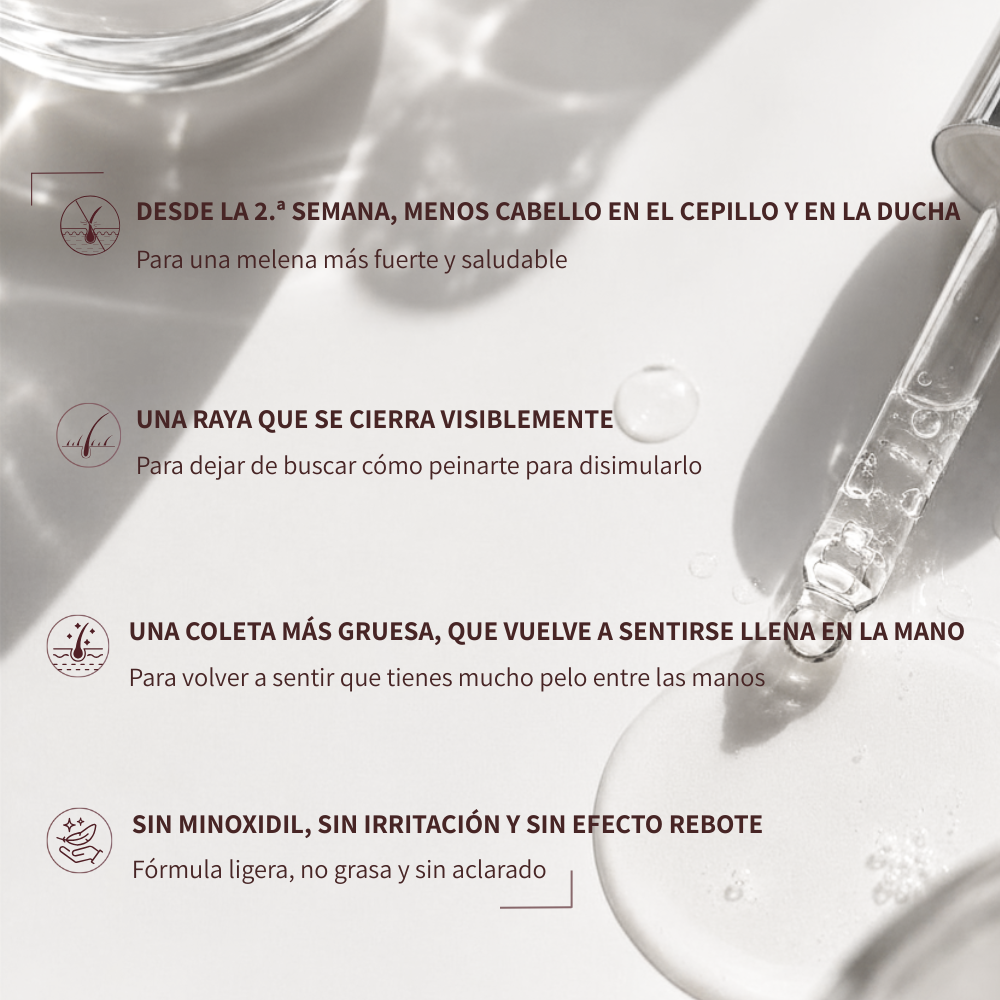HairBOOST sérum capilar | El sérum para recuperar la densidad que tu pelo ha ido perdiendo