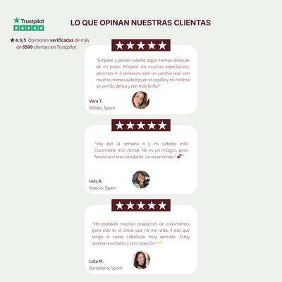 HairBOOST Sérum capilar | Tratamiento anticaída y crecimiento capilar