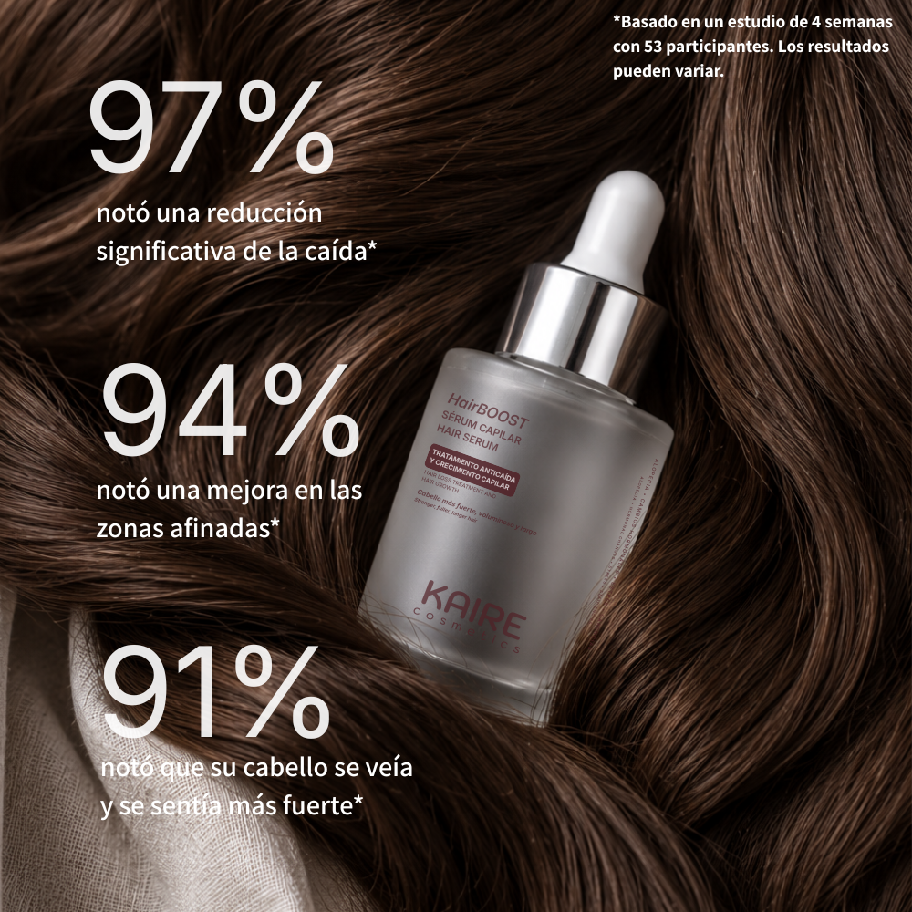 HairBOOST Sérum capilar | densidad + salud del cuero cabelludo