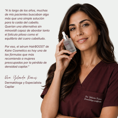 HairBOOST Sérum capilar | densidad + salud del cuero cabelludo